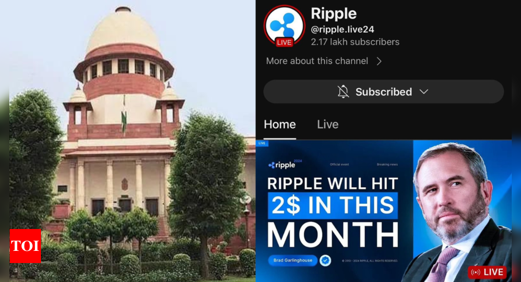 Supreme Court’s YouTube channel hacked, streams videos promoting cryptocurrency | India News