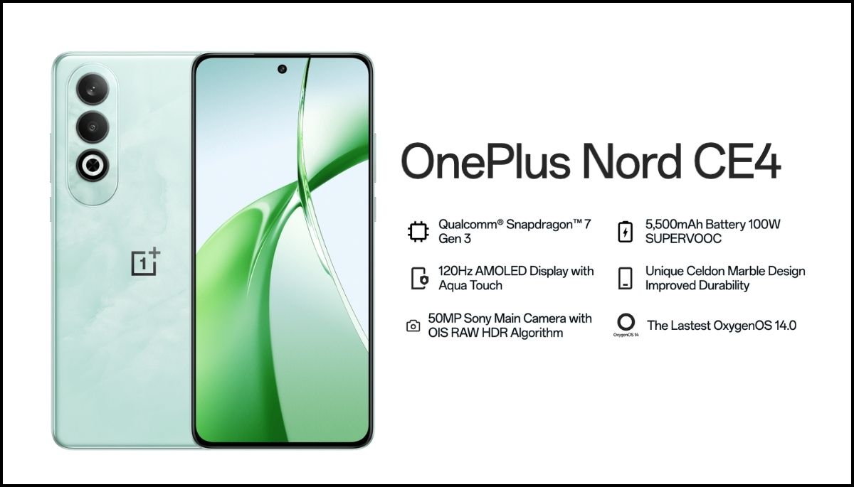 OnePlus Nord CE4 full specifications: Sony 50MP camera with Snapdragon chipset