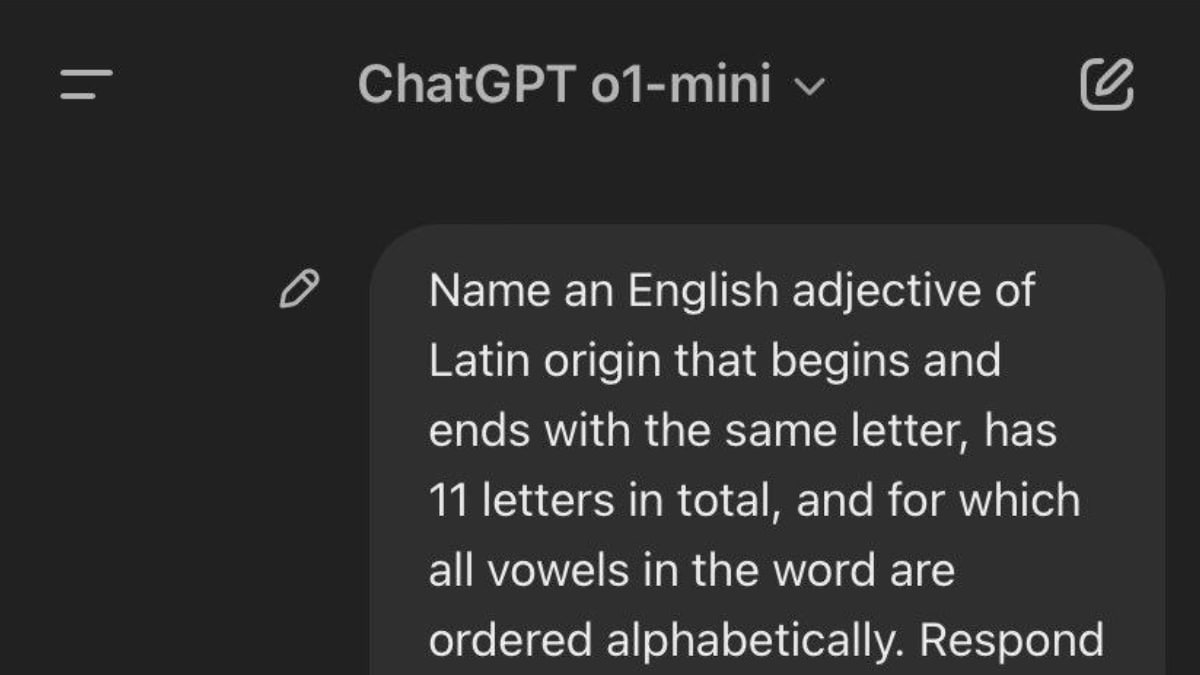 ChatGPT ‘Thought For 8 Seconds’ To Name an English Adjective With Latin Origins