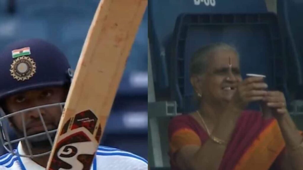 This Video Of An Elderly Woman Celebrating Ravichandran Ashwin’s Batting Is Wholesome