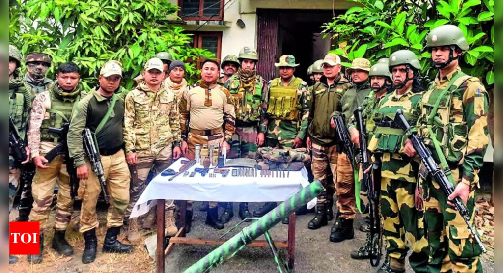 Forces kill 10 ‘militants’ in retaliatory fire in Manipur | India News