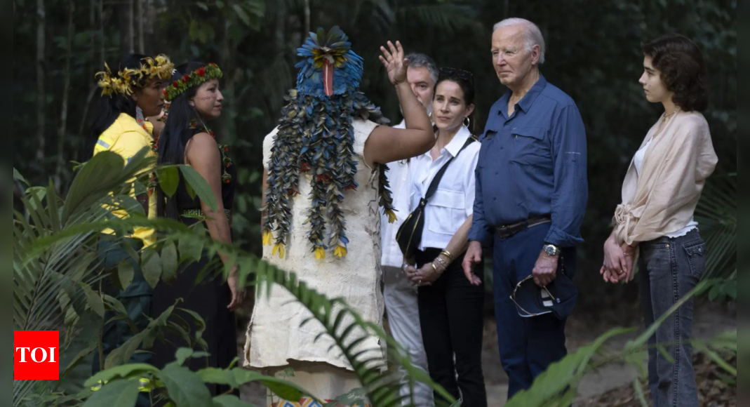 Joe Biden announces major climate initiatives from Amazon rainforest, says ‘protecting planet a fight for humanity’