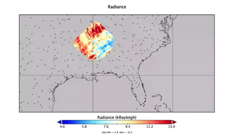 NASA’s Atmospheric Waves Experiment Captures Gravity Waves From Hurricane Helene in Florida