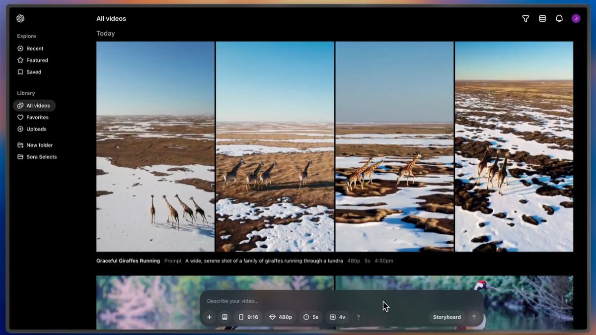 ओपनएआई सोरा एआई वीडियो जेनरेशन मॉडल लॉन्च; अब सशुल्क सब्सक्राइबर्स के लिए उपलब्ध है