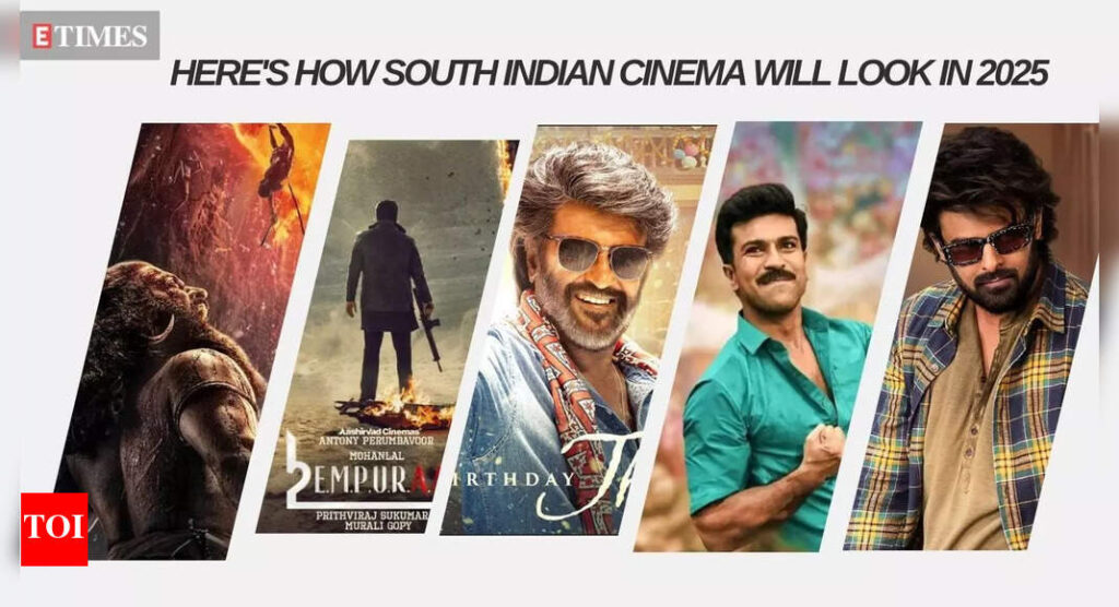 ‘Game Changer’,’Raja Saab’,’Kantara 2′, ‘L2 Empuraan’; Here’s how South Indian Cinema will look in 2025 | Telugu Movie News