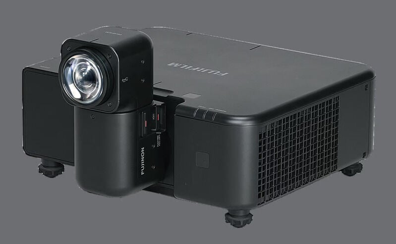 Rotating Lens Short-Throw Projectors : FUJIFILM ZUH6000