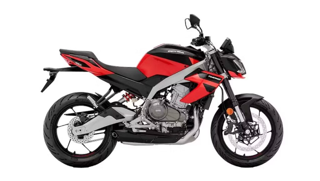 Aprilia Tuono 457: 457cc सुपरबाइक, 46.9 bhp पावर और स्टाइलिश फीचर्स के साथ