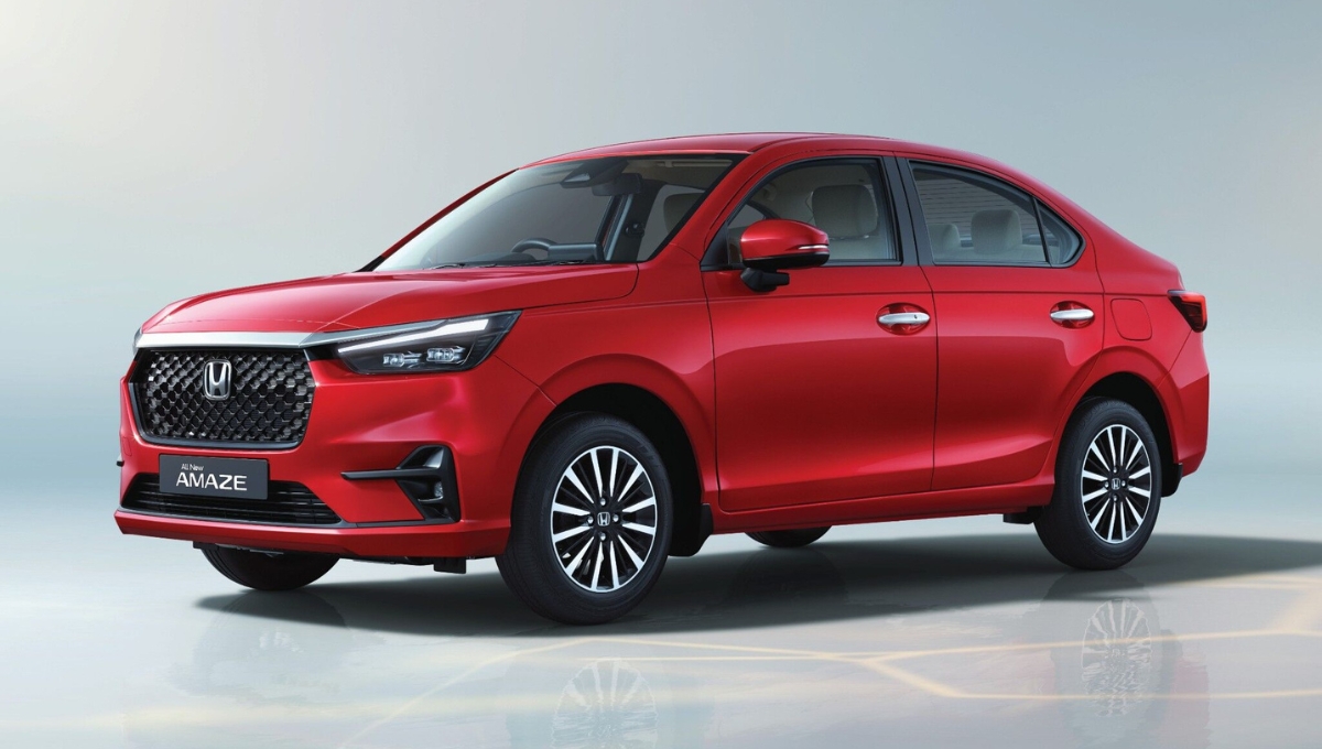 Honda Amaze 2025: स्टाइलिश सेडान, 19.46 kmpl माइलेज, 7-स्पीड CVT, कीमत ₹8.49 लाख