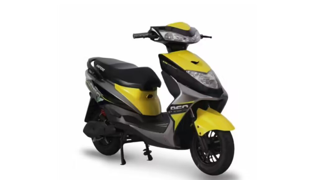 Ampere Reo: इलेक्ट्रिक स्कूटर 25 km/h टॉप स्पीड, 1.3 kWh बैटरी, ₹65,000 से शुरू