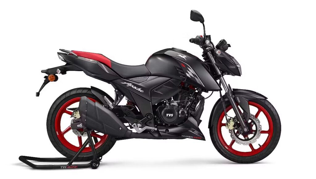 TVS Apache RTR 160: दमदार 159.7cc इंजन, LED हेडलाइट्स और सिर्फ ₹1.45 लाख में