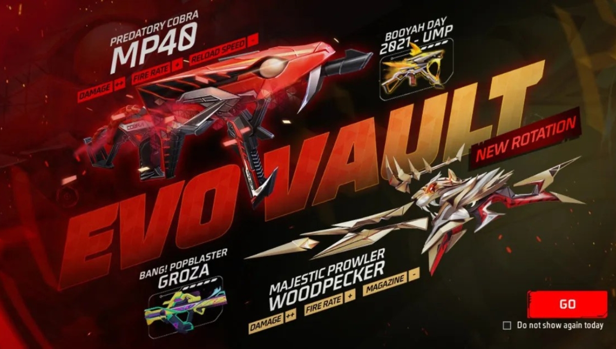 Free Fire Evo Vault Event November 2025: नए Evo Gun Skins और धमाकेदार Rewards