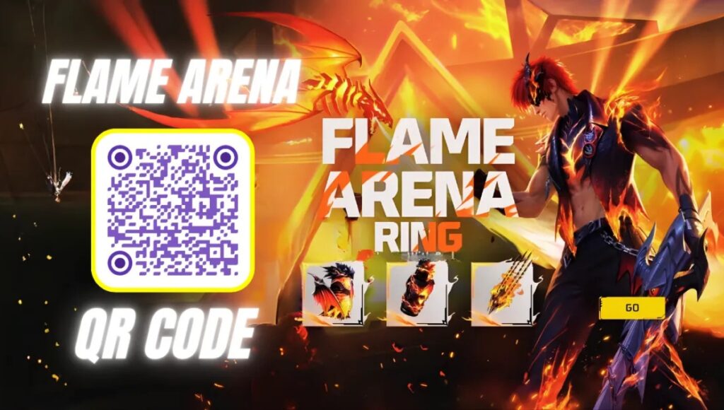 Free Fire में Flame Arena Ring Event का धमाका QR Code से पाएं फ्री रिवॉर्ड्स और एक्सक्लूसिव बंडल्स