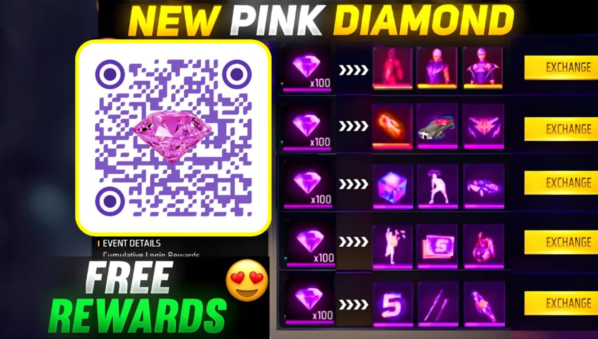 Free Fire Pink Diamond 2025: फ्री QR Code Tricks और सुरक्षित तरीके से Rewards पाएं
