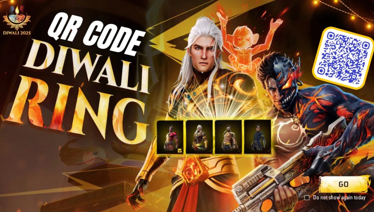 Free Fire में Flame Arena Ring Event का धमाका QR Code से पाएं फ्री रिवॉर्ड्स और एक्सक्लूसिव बंडल्स