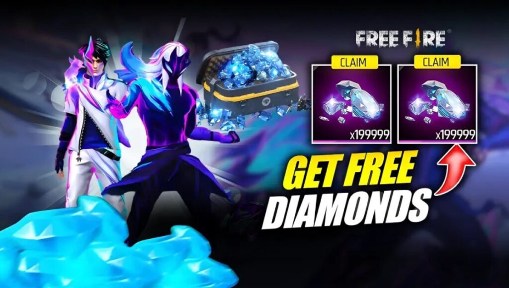 Diamond FF Free Fire 99999: फ्री में पाएं 99999 डायमंड्स सेफ ट्रिक्स और तरीके 2025
