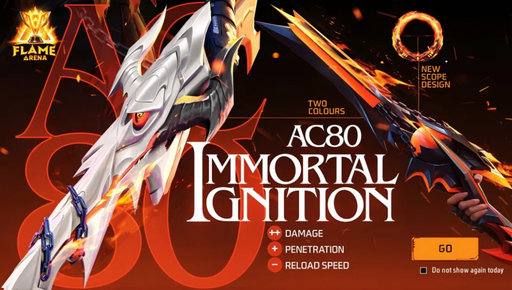 Free Fire Immortal Ignition AC80 Even 2025: Luck Royale में जीतें शानदार गन स्किन्स और प्रीमियम रिवार्ड्स