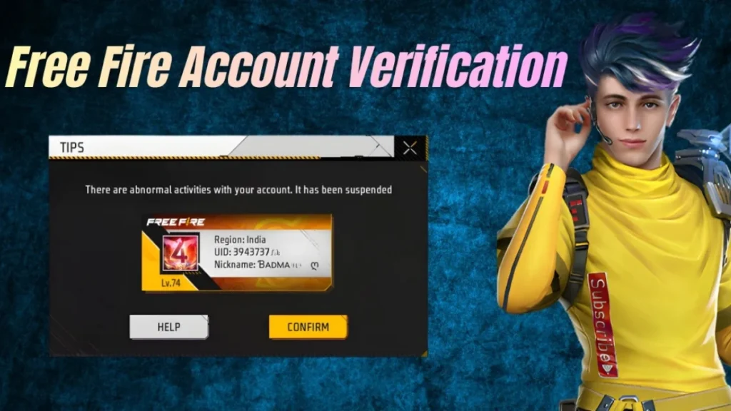 Free Fire Account Verification ID