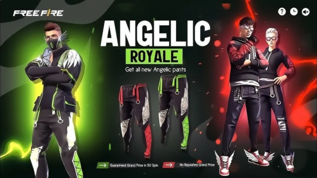 Free Fire Angelic Royal Event