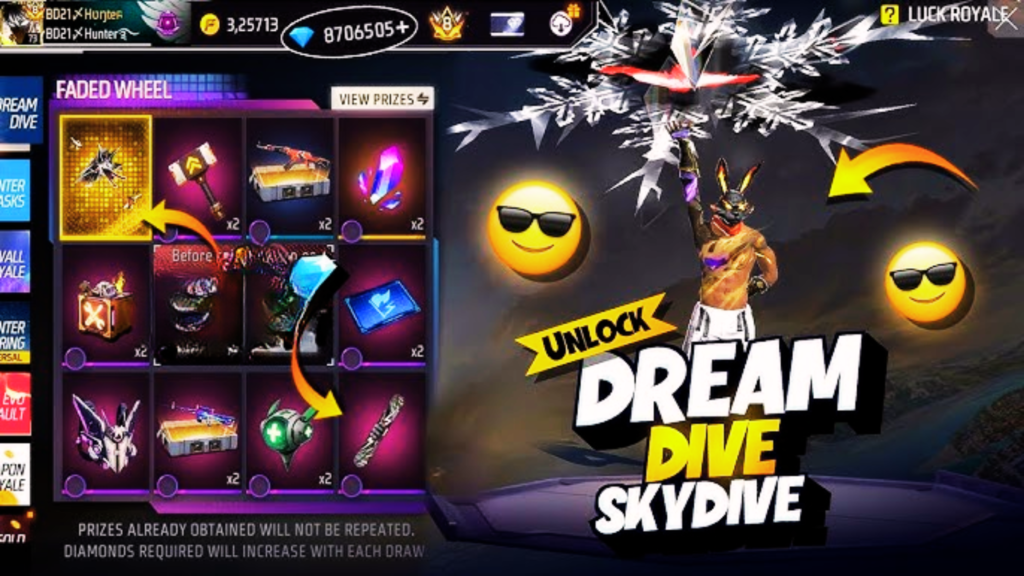 Free Fire Skydive Animation: मैच शुरू होते ही बनाएं रॉयल एंट्री, Dream Dive से छा जाएं