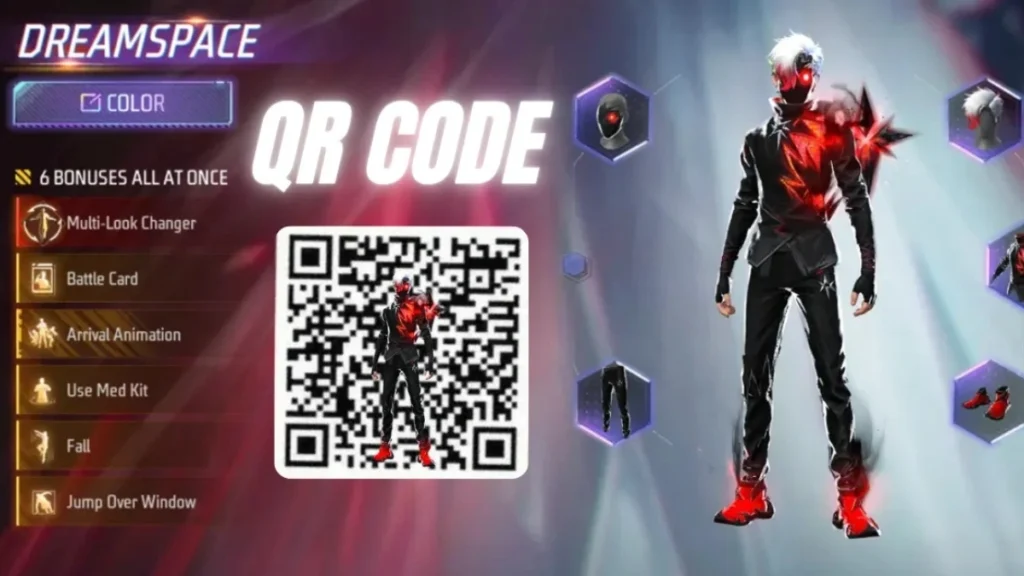 Winter Mask Event QR Code Free Fire