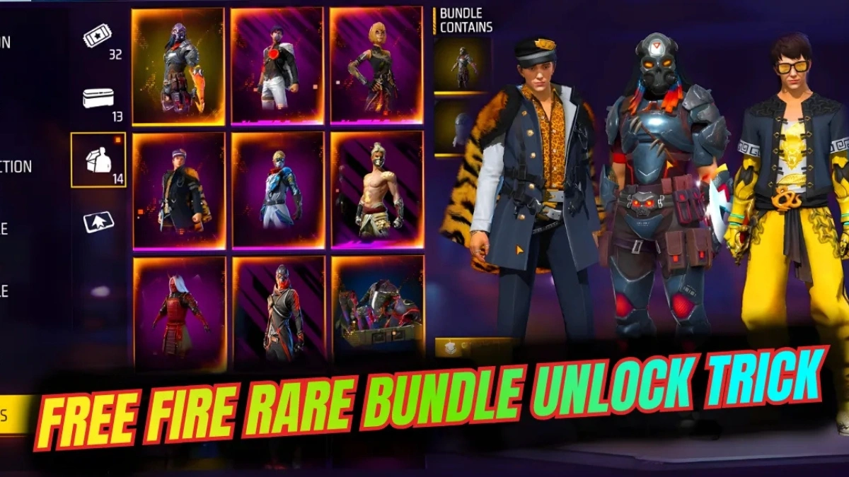 Free Fire Rare Bundle
