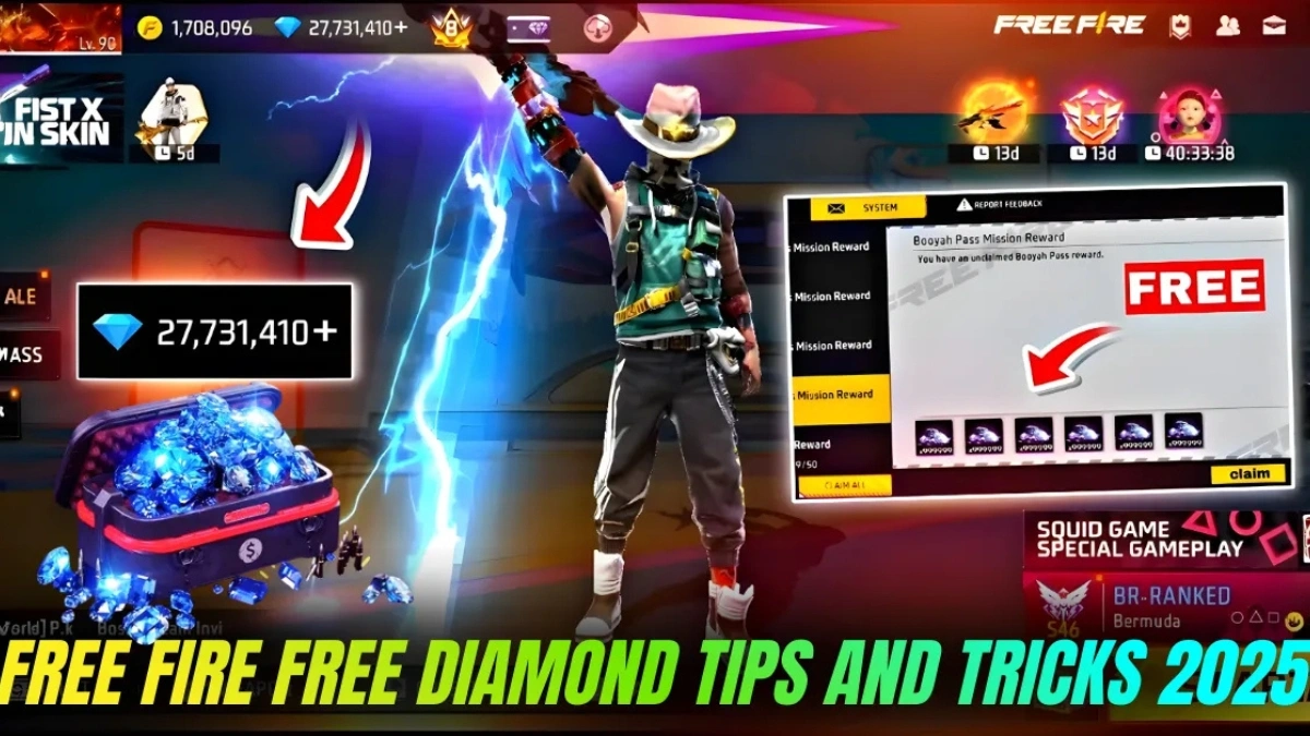 Free Fire Free Diamond Tips and Tricks