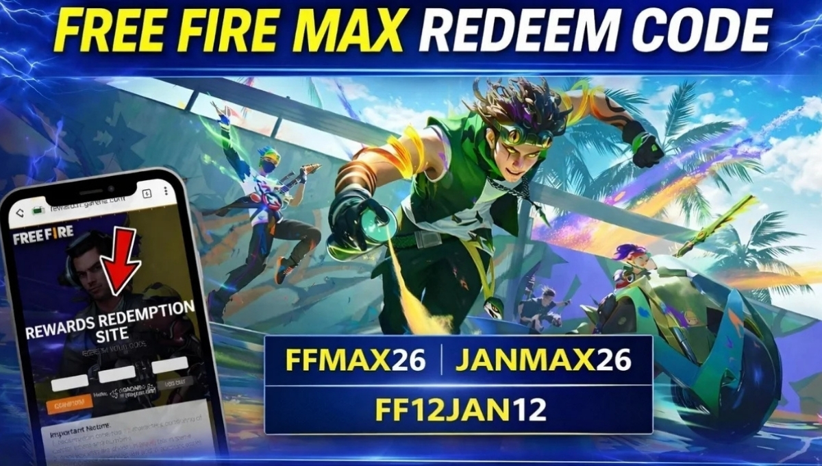 Garena Free Fire Max Redeem Codes