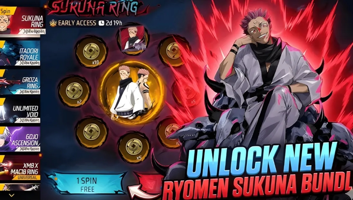 Sukuna Ring Event Free Fire
