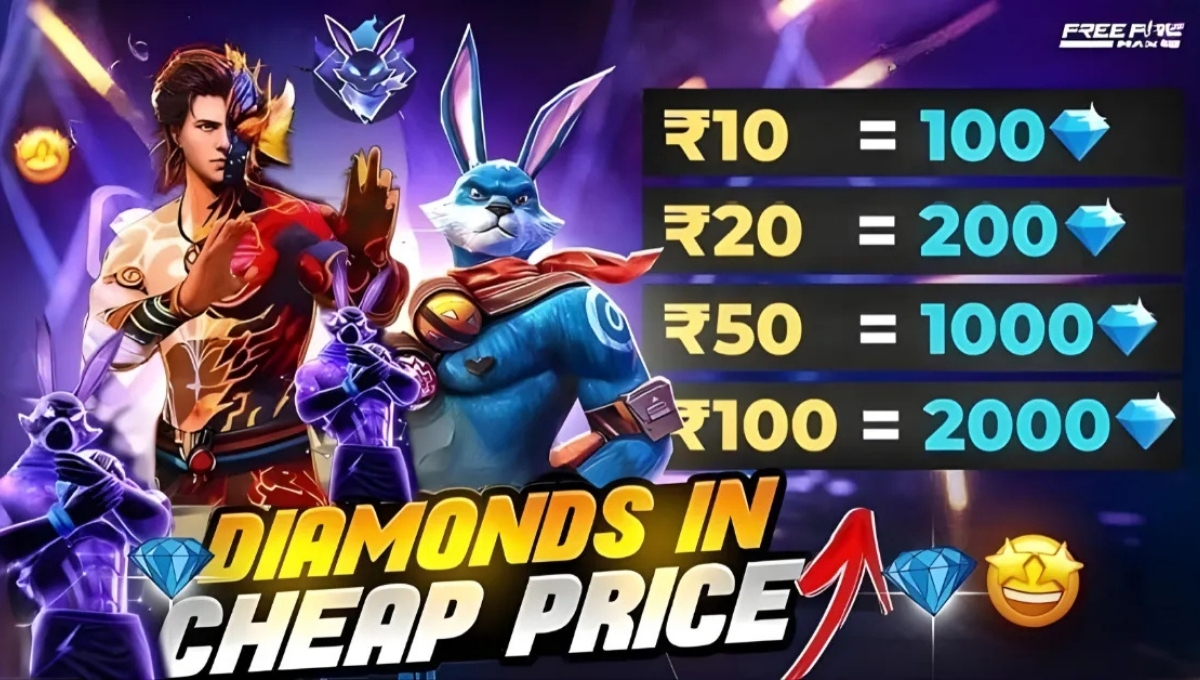 Free Fire Cheap Diamonds India