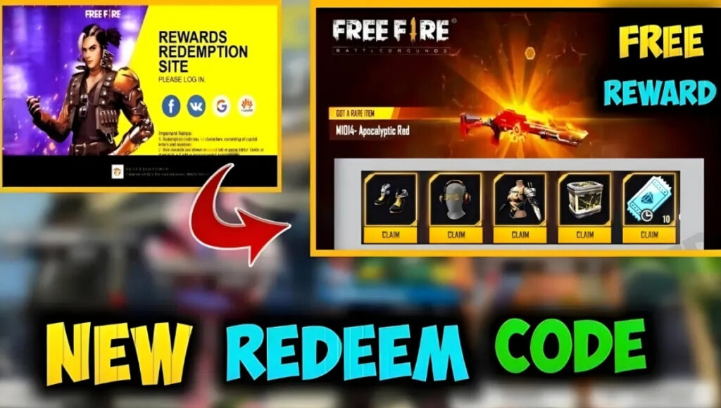 Garena Free Fire Max Redeem Codes