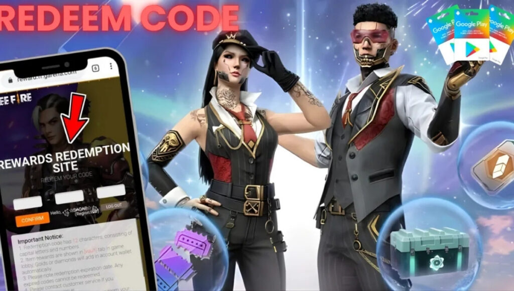 Garena Free Fire Max Redeem Codes