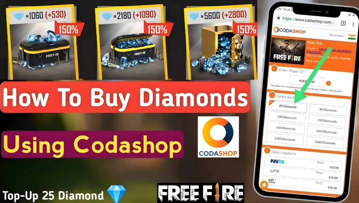 Codashop Free Fire Diamond