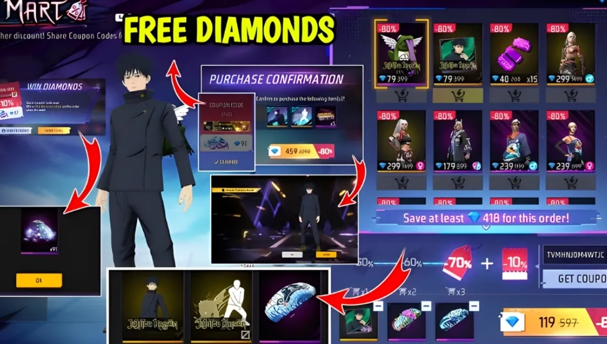 FREE Diamonds From Relay Mart Event