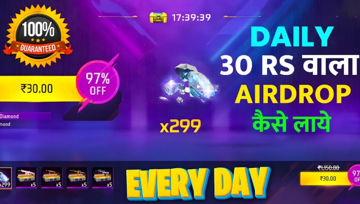 Free Fire Max ₹30 Airdrop Code