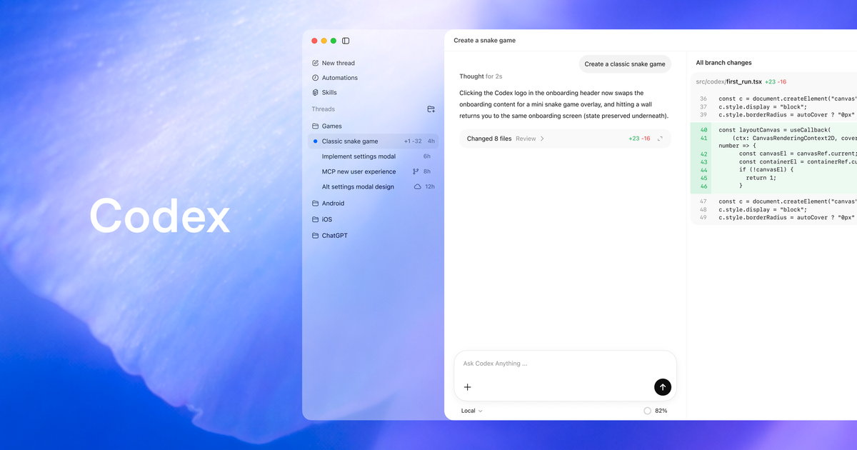 Changelog – Codex | OpenAI Developers
